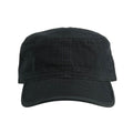 Black - Back - Atlantis Army Military Cap (Pack of 2)