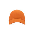 Orange - Front - Atlantis Action 6 Panel Chino Baseball Cap (Pack of 2)
