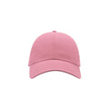 Pink - Front - Atlantis Action 6 Panel Chino Baseball Cap (Pack of 2)