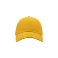 Yellow - Front - Atlantis Action 6 Panel Chino Baseball Cap (Pack of 2)