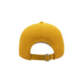 Yellow - Back - Atlantis Action 6 Panel Chino Baseball Cap (Pack of 2)