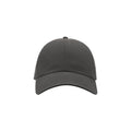 Dark Grey - Front - Atlantis Action 6 Panel Chino Baseball Cap (Pack of 2)