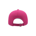 Fuchsia - Back - Atlantis Action 6 Panel Chino Baseball Cap (Pack of 2)