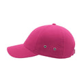 Fuchsia - Pack Shot - Atlantis Action 6 Panel Chino Baseball Cap (Pack of 2)