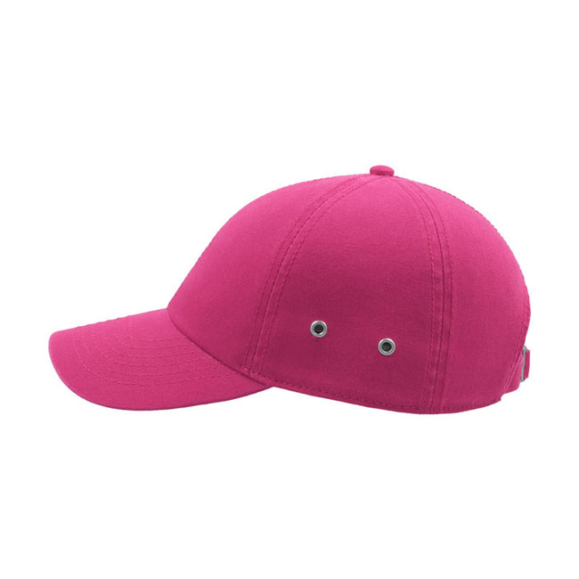 Fuchsia - Pack Shot - Atlantis Action 6 Panel Chino Baseball Cap (Pack of 2)