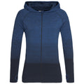 Blue Transition - Front - Stedman Womens-Ladies Active Seamless Raglan Jacket
