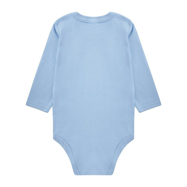 Light Blue - Back - Casual Classics Baby Long-Sleeved Onesie