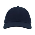 Navy - Side - Atlantis Beat Structured 6 Panel Cap