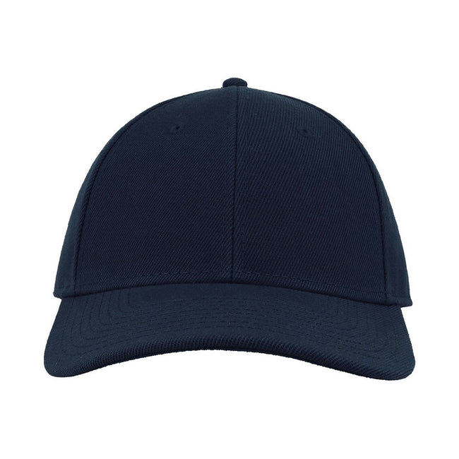 Navy - Side - Atlantis Beat Structured 6 Panel Cap