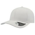 White - Front - Atlantis Beat Structured 6 Panel Cap