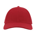 Red - Side - Atlantis Beat Structured 6 Panel Cap