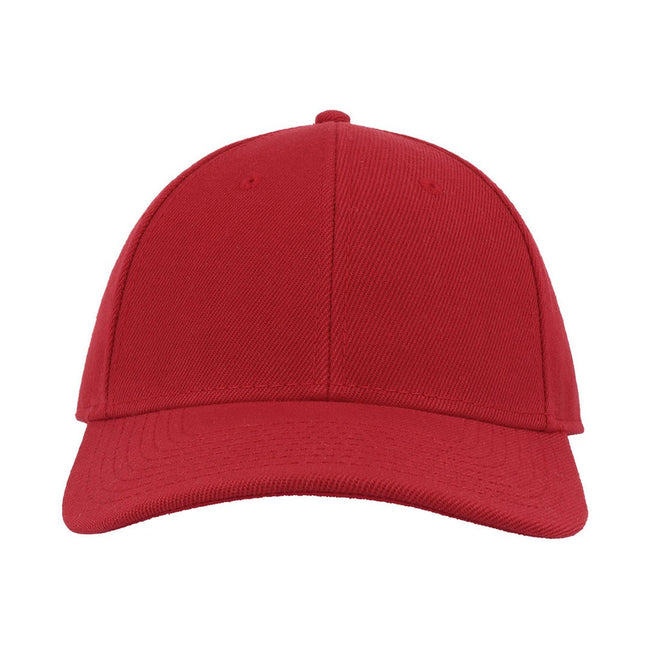 Red - Side - Atlantis Beat Structured 6 Panel Cap