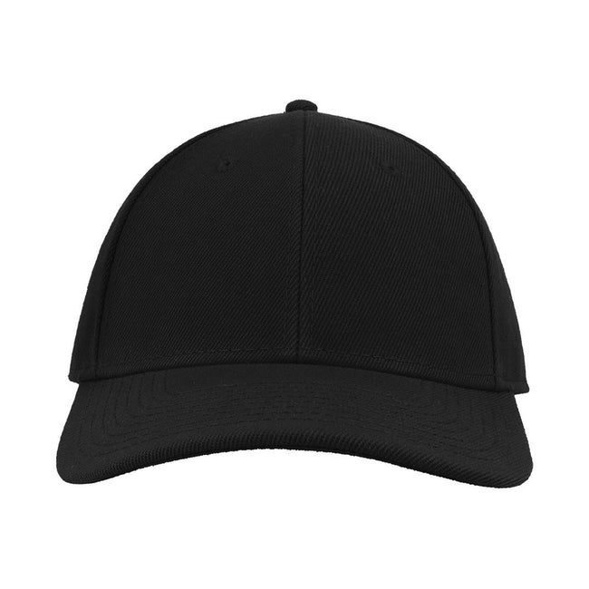 Black - Side - Atlantis Beat Structured 6 Panel Cap