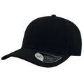 Black - Front - Atlantis Beat Structured 6 Panel Cap