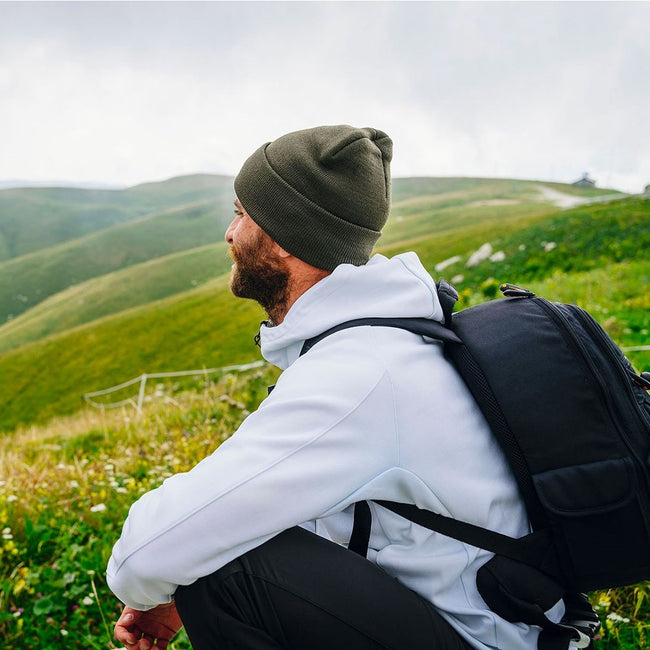 Olive - Back - Atlantis Eko Soft Beanie