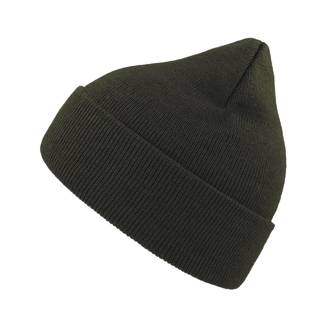 Forest Green - Front - Atlantis Eko Soft Beanie