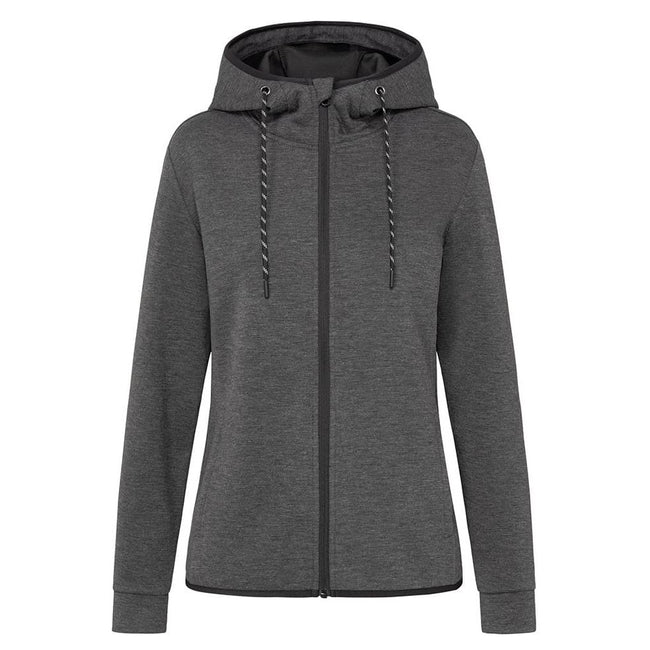 Anthra Heather - Front - Stedman Womens-Ladies Scuba Recycled Jacket