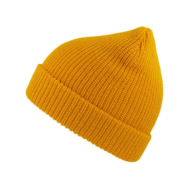 Yellow - Front - Atlantis Woolly Wool Blend Beanie