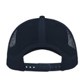 Navy-Navy - Side - Atlantis Recy Three Recycled 6 Panel Trucker Cap