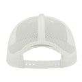 White-White - Side - Atlantis Recy Three Recycled 6 Panel Trucker Cap