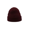 Burgundy - Front - Atlantis Blog Waffle Beanie
