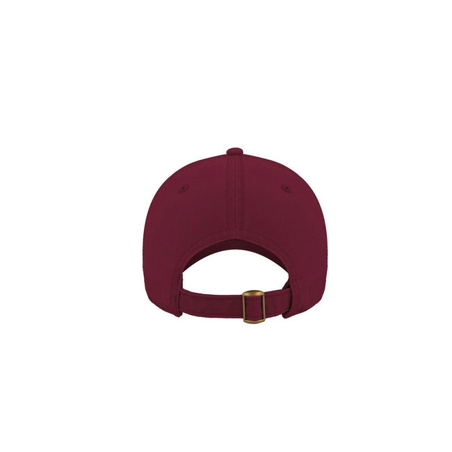 Burgundy - Back - Atlantis Groovy Canvas 6 Panel Cap