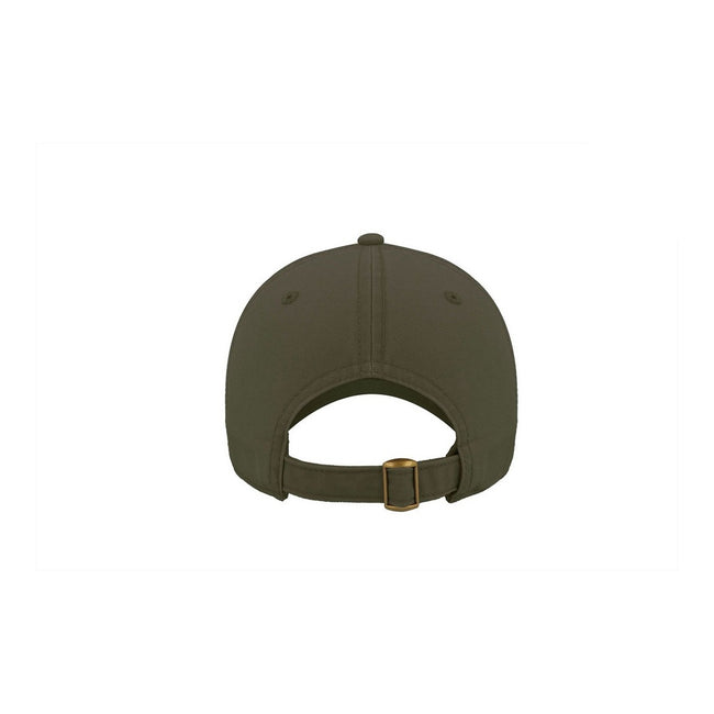 Olive - Back - Atlantis Groovy Canvas 6 Panel Cap