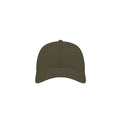 Olive - Side - Atlantis Groovy Canvas 6 Panel Cap