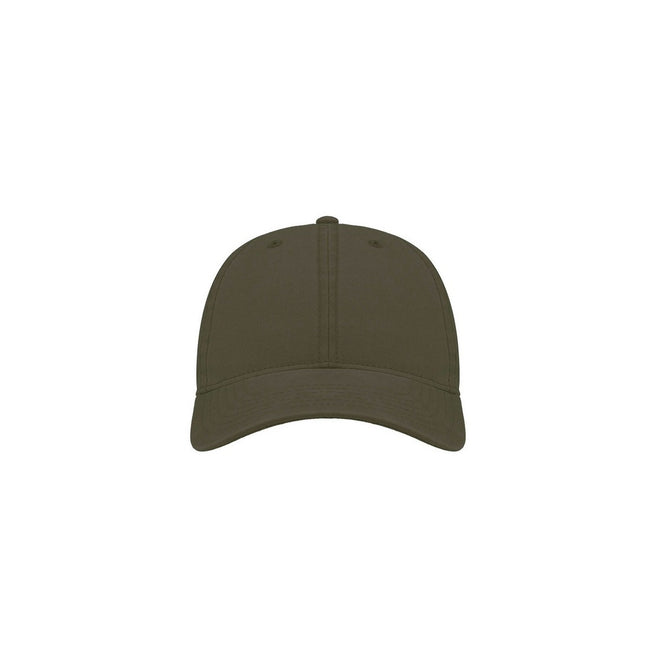 Olive - Side - Atlantis Groovy Canvas 6 Panel Cap