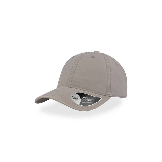 Gray - Front - Atlantis Groovy Canvas 6 Panel Cap