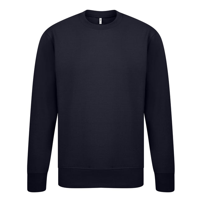 Navy - Front - Casual Classics Mens Sweatshirt