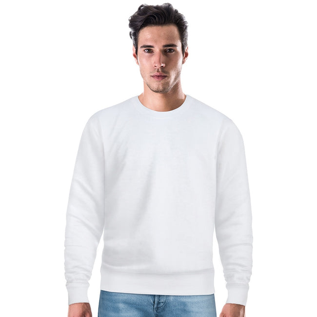 White - Back - Casual Classics Mens Sweatshirt
