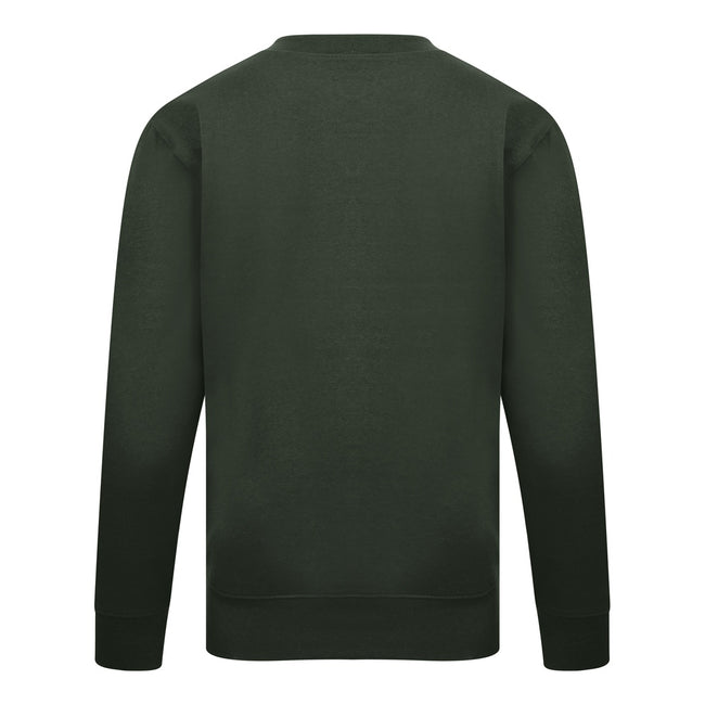 Forest Green - Side - Casual Classics Mens Sweatshirt