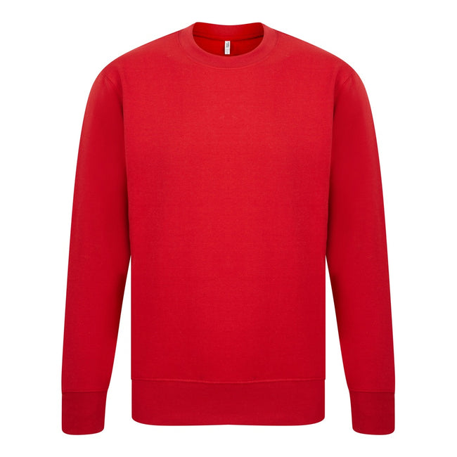 Red - Front - Casual Classics Mens Sweatshirt