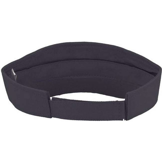 Navy - Back - Atlantis Unisex Adult Roland Structured Visor Cap