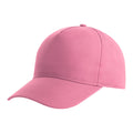 Pink - Front - Atlantis Childrens-Kids Recy Five 5 Panel Recycled Baseball Cap