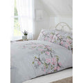 Gray - Side - Rapport Eloise Floral Duvet Set