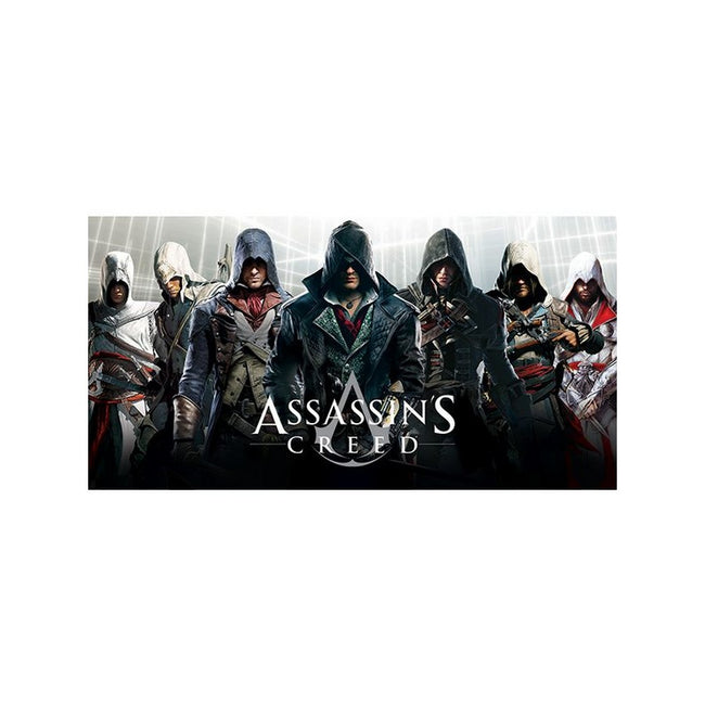 Gray-Black - Front - Assassins Creed Legends Towel