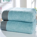 Duck Egg Blue - Front - Rapport Tidal Towel Bale Set (Pack of 2)
