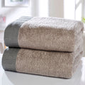 Natural - Front - Rapport Tidal Towel Bale Set (Pack of 2)