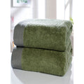 Sage - Front - Rapport Tidal Towel Bale Set (Pack of 2)