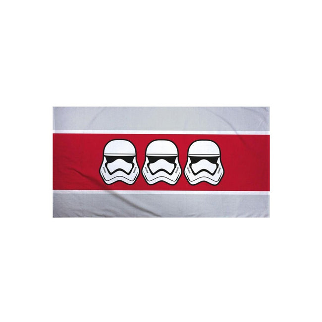 Gray-Red - Front - Star Wars Stormtrooper Cotton Towel