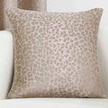 Silver - Front - Rapport Sahara Leopard Print Throw Pillow Cover