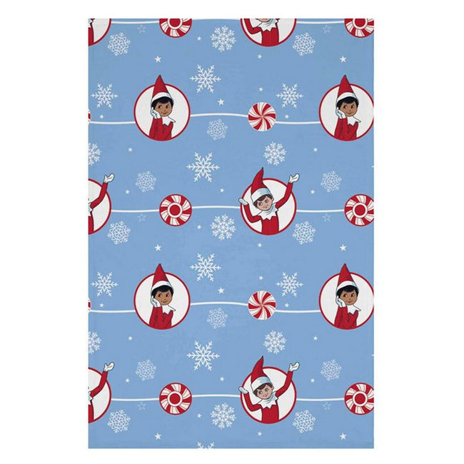 Blue-Red-White - Front - The Elf on the Shelf Fleece Blanket