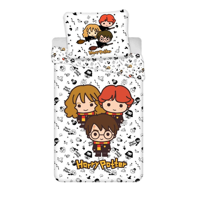 White - Front - Harry Potter Duvet Set