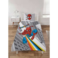 Multicolored - Side - Spider-Man Cotton Beam Duvet Set