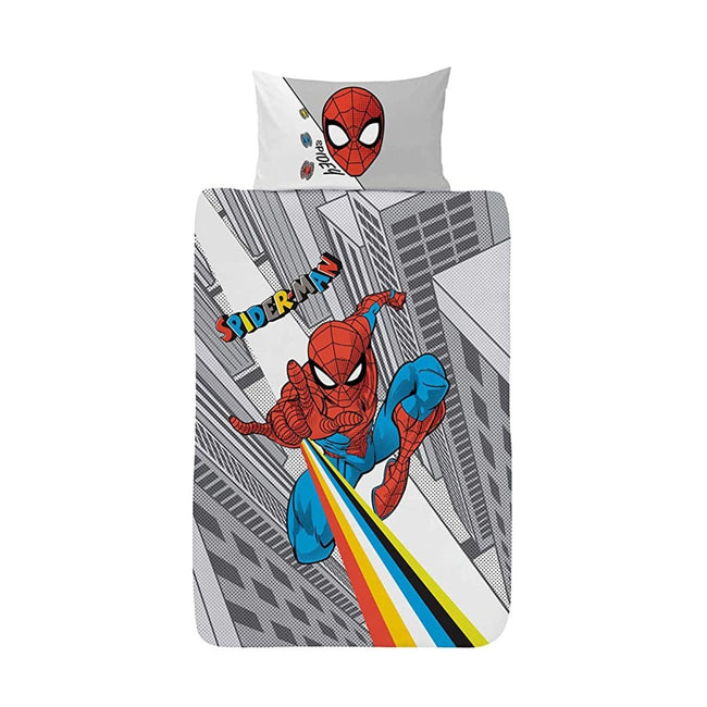 Multicolored - Front - Spider-Man Cotton Beam Duvet Set