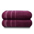 Mulberry - Front - Rapport Berkley Towel (Pack of 2)
