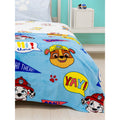 Blue - Back - Paw Patrol Cool Fleece Blanket