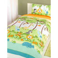 Green-Blue-Orange - Front - Jungle Boogie Duvet Set